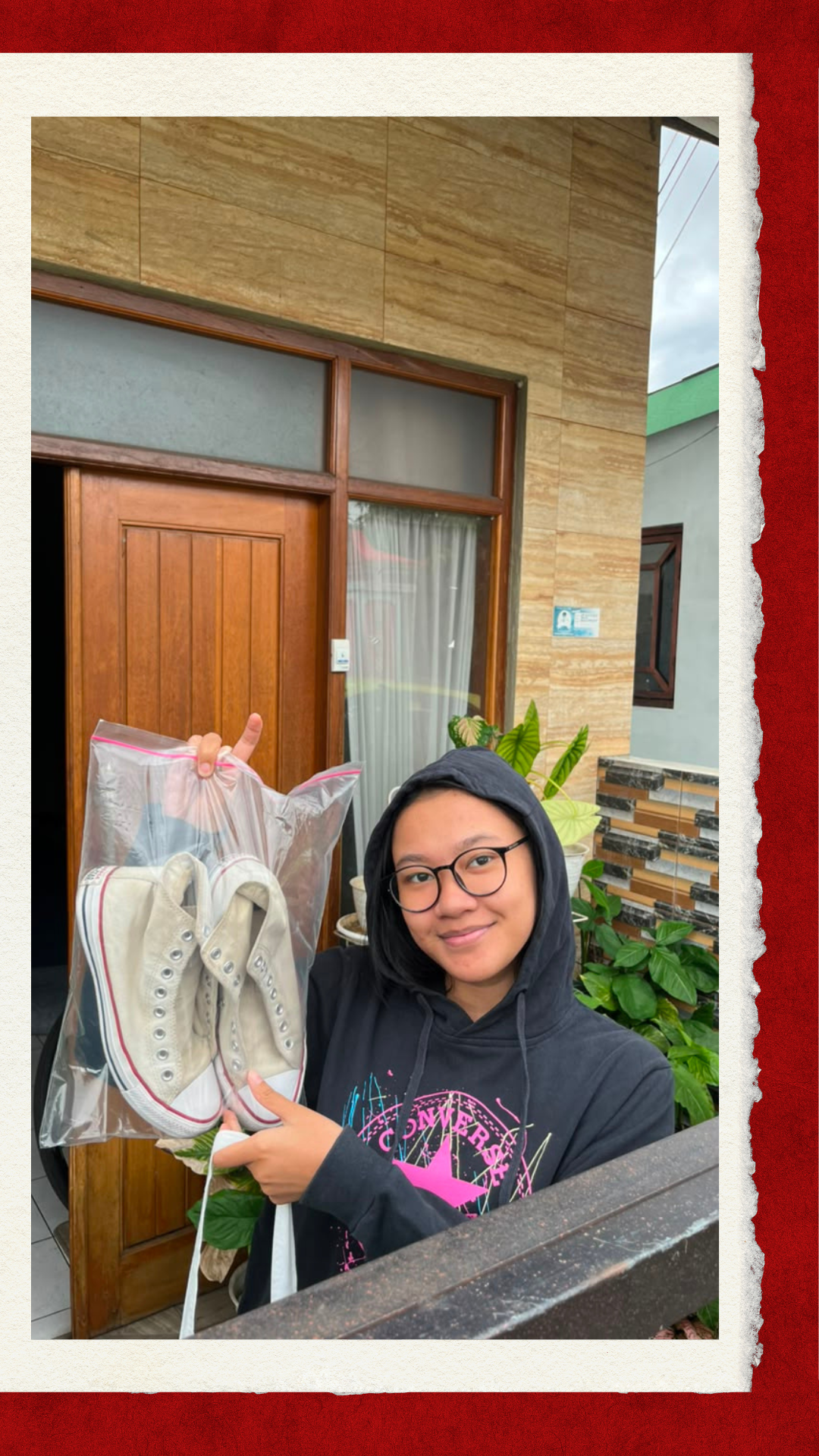 Foto testimoni pelanggan