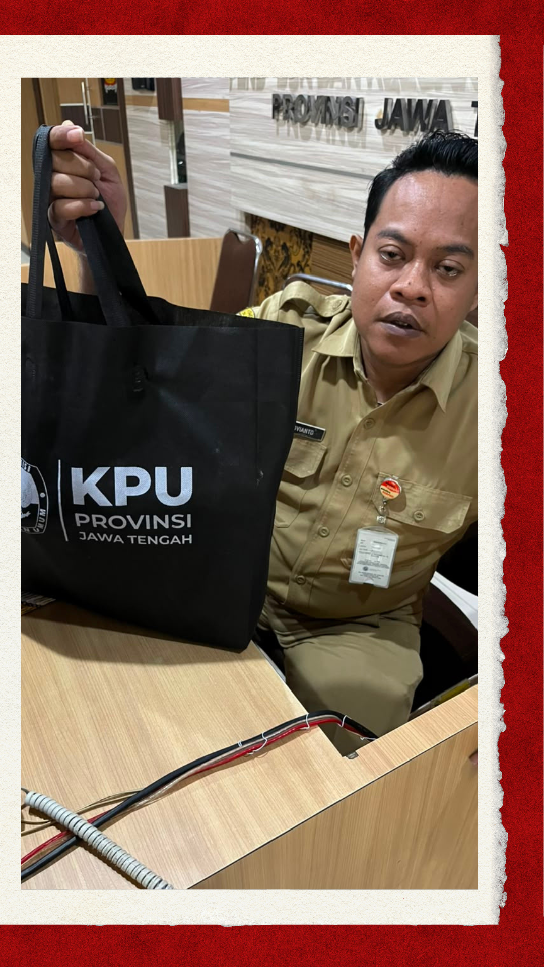 Foto testimoni pelanggan
