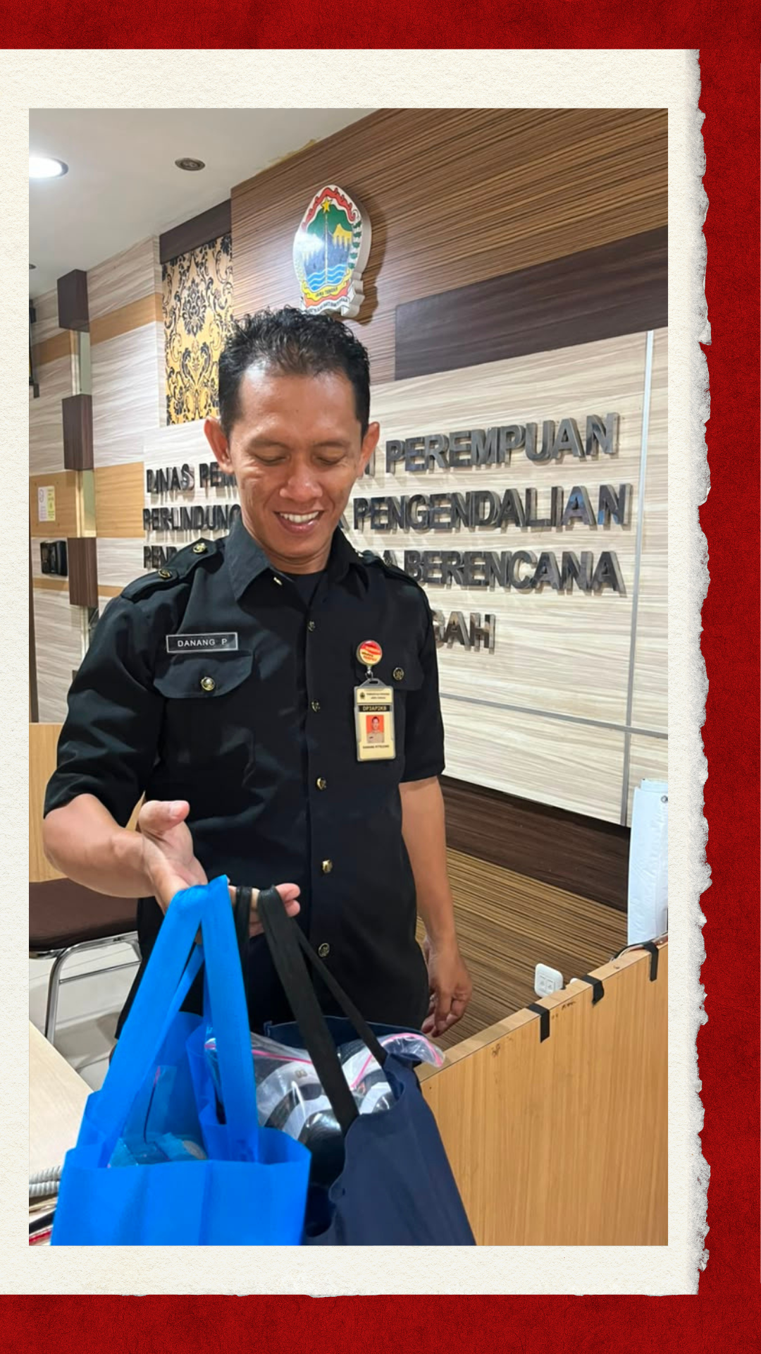 Foto testimoni pelanggan